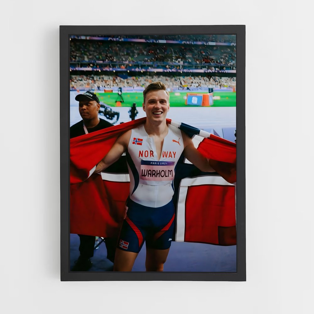 Poster Super Karsten – affiche Athlétisme (vue 2)